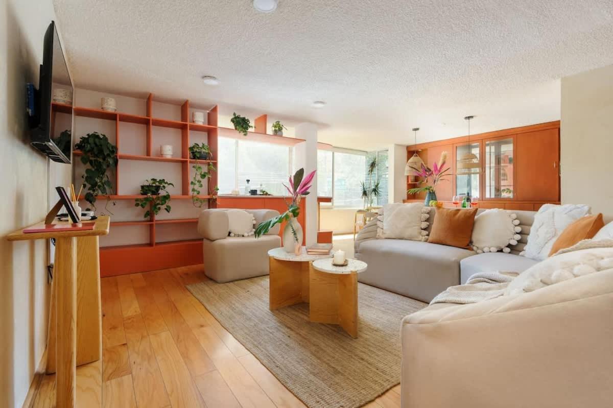 Amazing Terrazo Place, 8 Guest!! 4 Beds - Mexico City